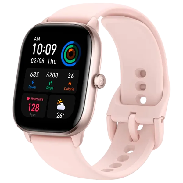 Ceas inteligent Amazfit GTS 4 Mini 1.65"/ Flamingo Pink photo 1 Ceas inteligent Amazfit GTS 4 Mini 1.65"/ Flamingo Pink photo 1