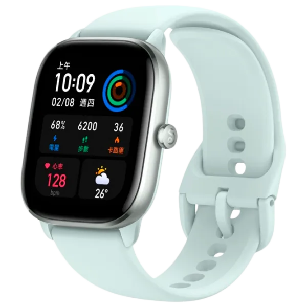 Умные часы Amazfit GTS 4 Mini 1.65"/ Mint Синий photo 1 Умные часы Amazfit GTS 4 Mini 1.65"/ Mint Синий photo 1