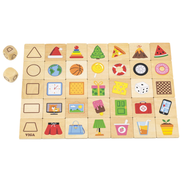 Настольная игра VIGA Learning Shapes Puzzle 3+/ Развитие photo 1