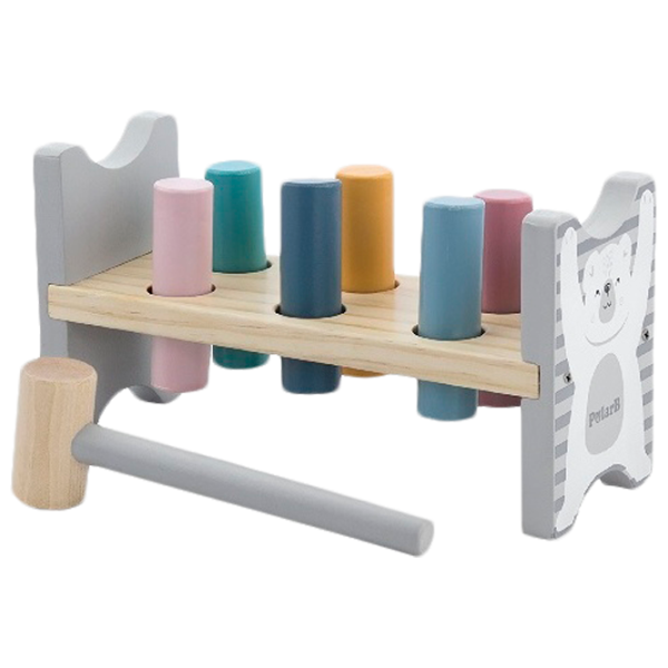 Настольная игра VIGA Pound a Peg 2+/ Развитие photo 1 Настольная игра VIGA Pound a Peg 2+/ Развитие photo 1