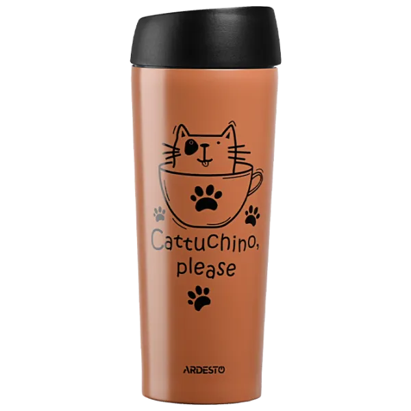 Cană termo Ardesto AR2645DMM Brown 0.45l photo 1