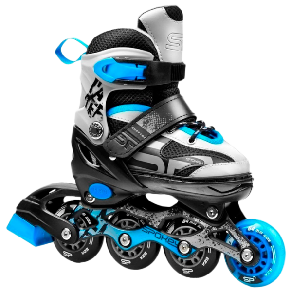 Ролики Spokey Quattro 4in1 (926656) для мальчиков/ для детей/ Черный photo 1 Ролики Spokey Quattro 4in1 (926656) для мальчиков/ для детей/ Черный photo 1