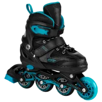 Role Spokey Quattro 4in1 (929196) pentru băieți/ pentru copii/ Black