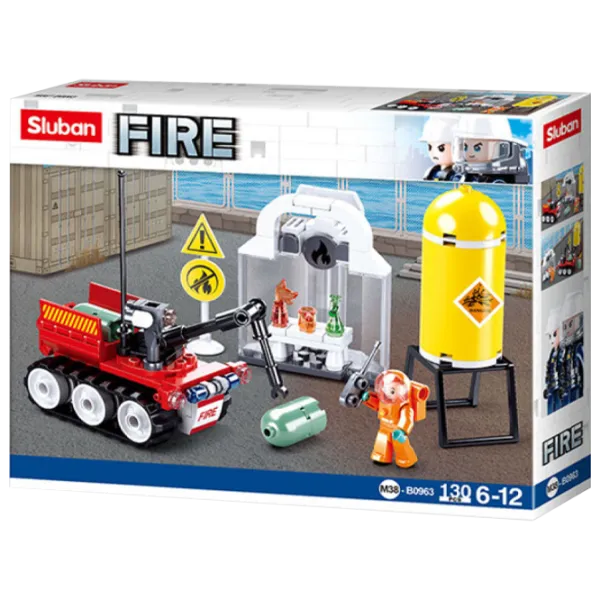 Constructor Sluban Armored transport Elicopter/ Multicolor photo 1