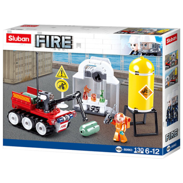 Constructor Sluban Armored transport Elicopter/ Multicolor photo 1