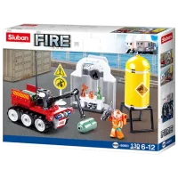 Конструктор Sluban Armored transport Вертолет/ Разноцветный