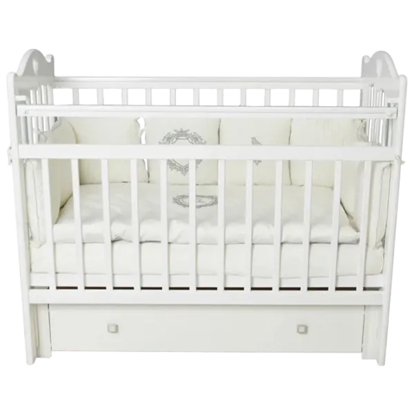 Pat pentru copii Incanto Sofi (KR-0012/ 0С) 6 luni -/ White photo 1 Pat pentru copii Incanto Sofi (KR-0012/ 0С) 6 luni -/ White photo 1