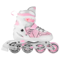 Ролики Spokey Tony (926998) для девочек/ для детей/ Белый