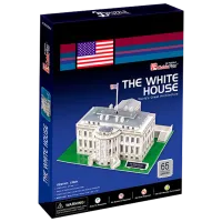 Пазл 3D CubicFun The White House 8+/ Количество деталей: 65