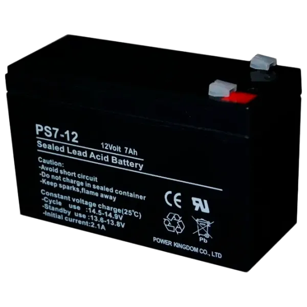 Аккумуляторная батарея для ИБП Ultra Power GP7 12 12 В 7.5 Ач Черный photo 1