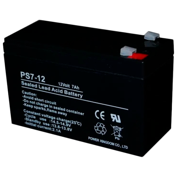 Аккумуляторная батарея для ИБП Ultra Power GP7 12 12 В 7.5 Ач Черный photo 1