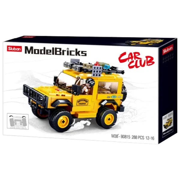 Constructor Sluban Defender Mașină/ Yellow photo 1