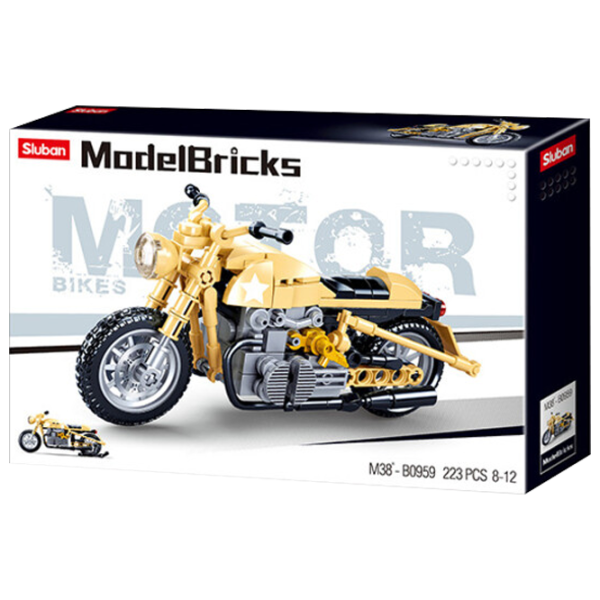 Constructor Sluban Motorcycle R75 Motocicletă/ Multicolor photo 1
