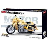 Конструктор Sluban Motorcycle R75 мотоцикл/ Разноцветный