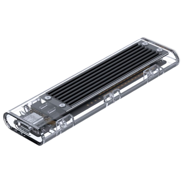 Внешний корпус для SSD Gembird EE2280-U3C-02 USB 3.1/ Прозрачный photo 1