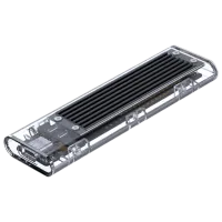 Внешний корпус для SSD Gembird EE2280-U3C-02 USB 3.1/ Прозрачный