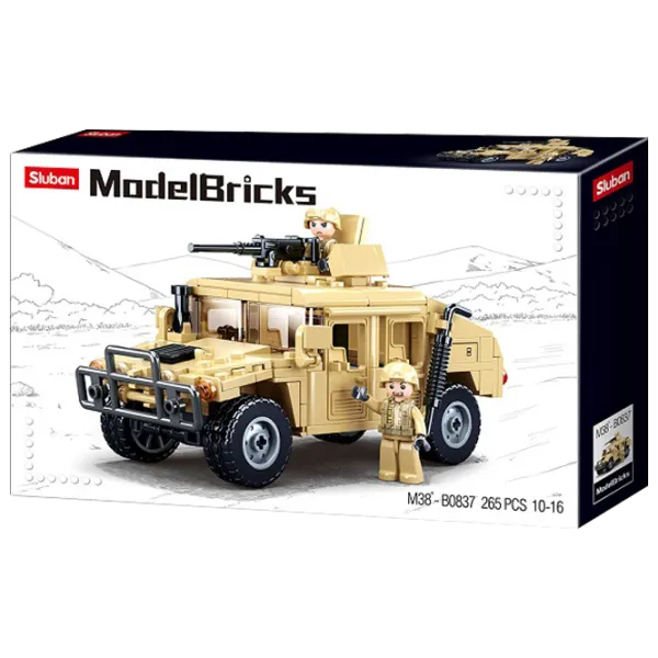 Конструктор Sluban Hummer H2 Автомобиль/ Желтый photo 1