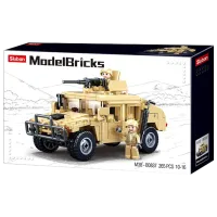 Конструктор Sluban Hummer H2 Автомобиль/ Желтый