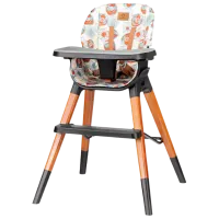 Scaun de masă Lorelli Mona (1000936-003) Crescător/ 6 luni/ Multicolor