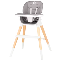 Стульчик для кормления Lorelli Mona (1000936-004) Растущий/ 6 месяцев/ Серый