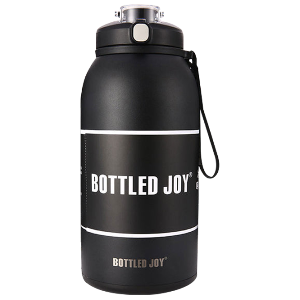 Sticlă pentru apă Bottled Joy Black photo 1 Sticlă pentru apă Bottled Joy Black photo 1