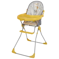 Стульчик для кормления Incanto Bear (ST-0007/4) Классический/ 6 месяцев / Желтый 