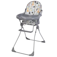 Стульчик для кормления Incanto Fox (ST-0007/3) Классический/ 6 месяцев / Серый 