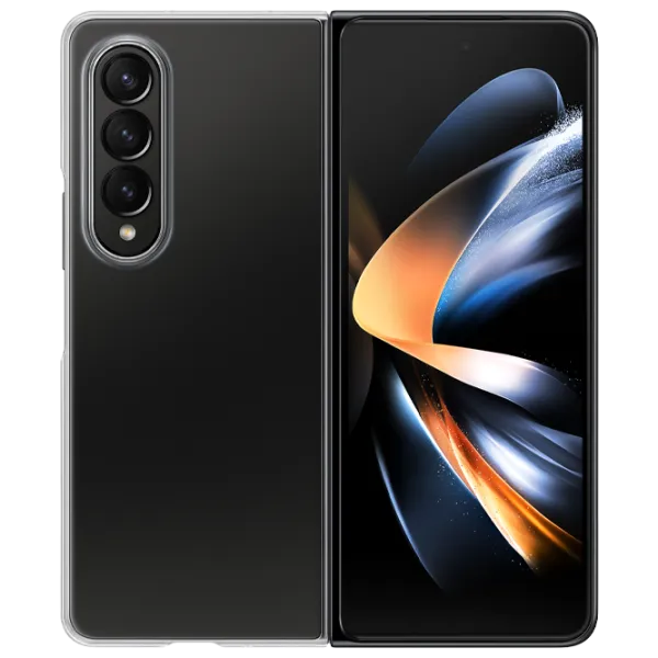 Чехол для смартфона Samsung Galaxy Z Fold 4 5G Samsung/ Back/ TPU/ Черный Прозрачный photo 1