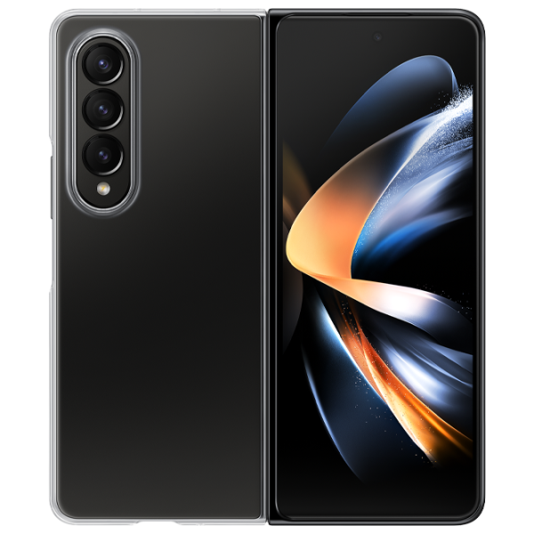 Чехол для смартфона Samsung Galaxy Z Fold 4 5G Samsung/ Back/ TPU/ Черный Прозрачный photo 1