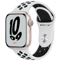 Умные часы Apple Watch Series 7 Nike 1.69"/ MKN33/ Starlight Серебристый