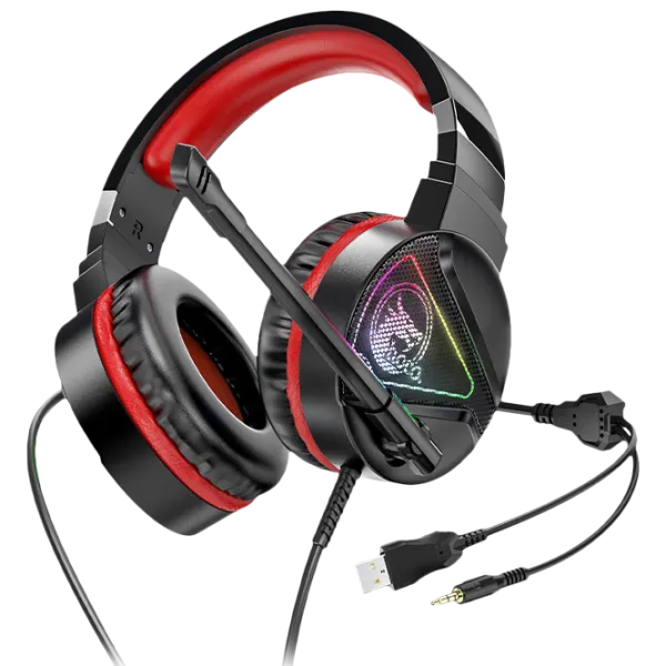 Наушники Hoco W104 Drift Красный Проводная/ Игровой photo 1 Наушники Hoco W104 Drift Красный Проводная/ Игровой photo 1