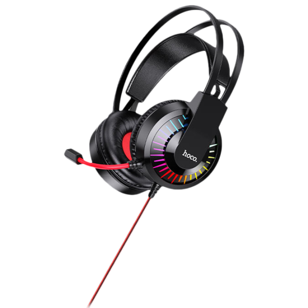 Наушники Hoco W105 Joyful Красный Проводная/ Игровой photo 1 Наушники Hoco W105 Joyful Красный Проводная/ Игровой photo 1