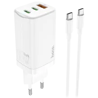 Сетевое зарядное устройство Hoco N16 Scenery 4.8 А/ Белый
