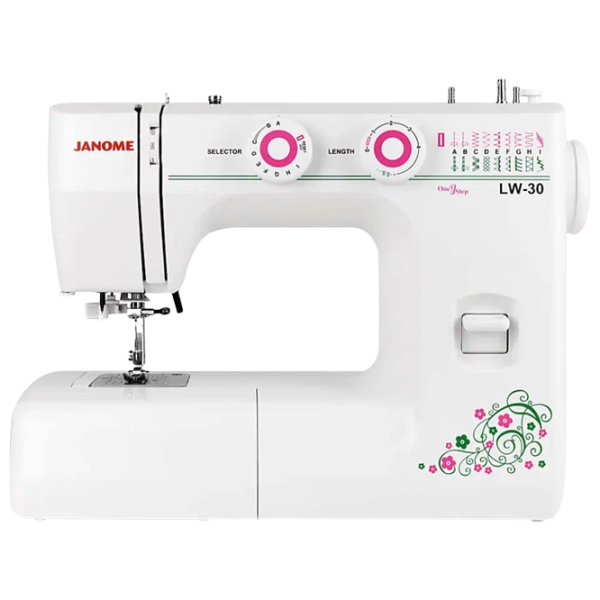 Mașină de cusut Janome LW-30 Electromecanică/ White photo 1