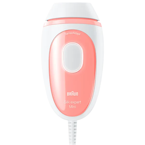 Epilator Braun PL1014 Silk-expert Mini Uscată/ White Pink photo 1