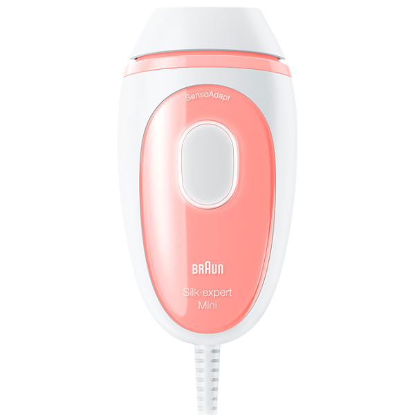 Epilator Braun PL1014 Silk-expert Mini Uscată/ White Pink photo 1