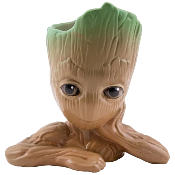 Figurină cu suport pentru flori Paladone Marvel Groot Brown photo 1