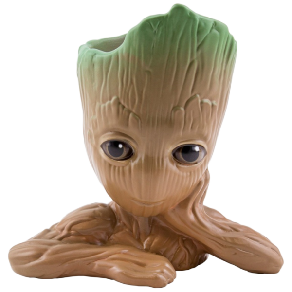 Figurină cu suport pentru flori Paladone Marvel Groot Brown photo 1