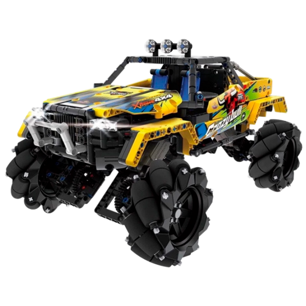 Конструктор XTech Stunt Drift OFF-Road car Автомобиль/ Желтый photo 1