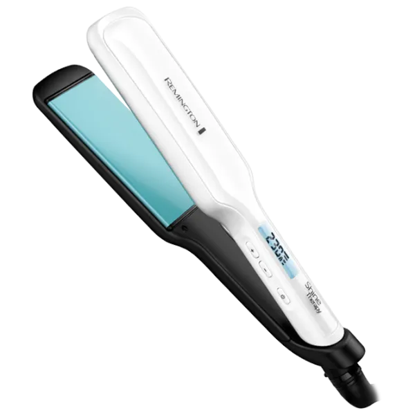 Placă de îndreptat părul Remington S8550 Blue White photo 1