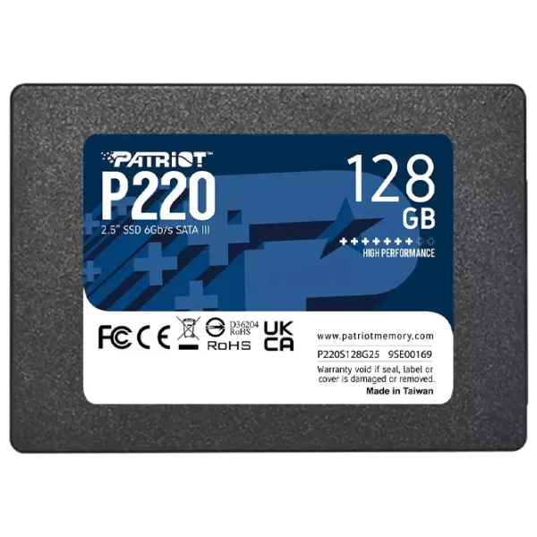 SSD Patriot P220 128 GB 2.5'' photo 1 SSD Patriot P220 128 GB 2.5'' photo 1