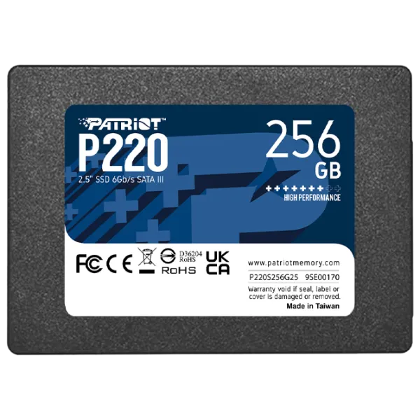 SSD Patriot P220 256 ГБ 2.5'' photo 1