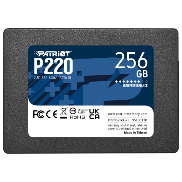 SSD Patriot P220 256 ГБ 2.5'' photo 1