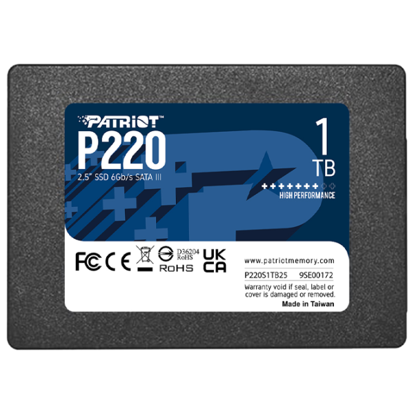 SSD Patriot P220 1 ТБ 2.5'' photo 1