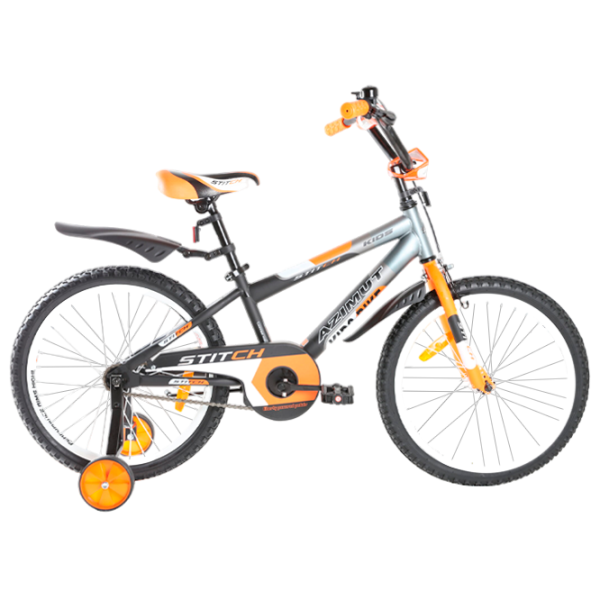 Bicicletă Azimut Stitch 20" 20" Oțel/ Orange Black photo 1 Bicicletă Azimut Stitch 20" 20" Oțel/ Orange Black photo 1
