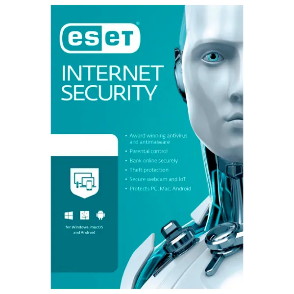 Antivirus ESET NOD32 Internet Security 5Dev Base 5/ Карточка photo 1