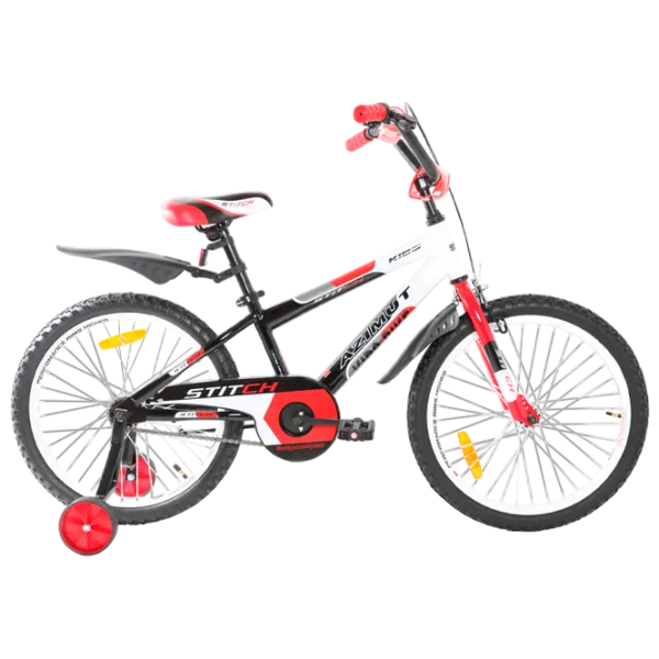 Bicicletă Azimut Stitch 20" 20" Oțel/ Red White photo 1 Bicicletă Azimut Stitch 20" 20" Oțel/ Red White photo 1