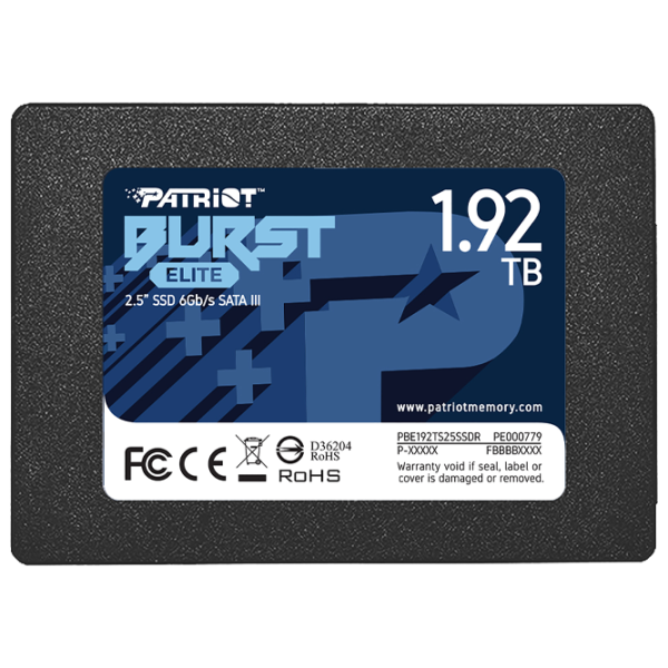 SSD Patriot Burst Elite 1.92 TB 2.5'' photo 1 SSD Patriot Burst Elite 1.92 TB 2.5'' photo 1