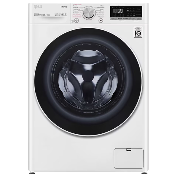 Mașină de spălat cu uscător LG F4DV509S0E 9 kg / 1400 rpm / White photo 1