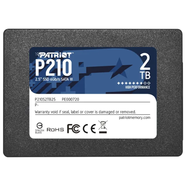 SSD Patriot P210 2 ТБ 2.5'' photo 1